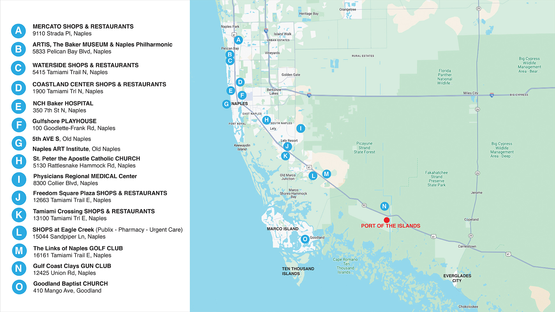 MAP LOCAL POINTS OF INTEREST